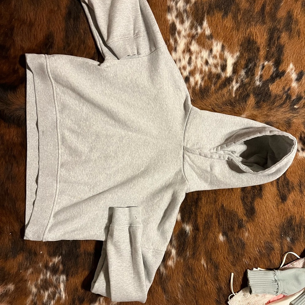Forever 21 Light Gray Women's Hoodie Sweater